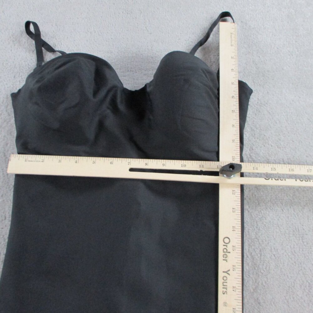 SKIMS Underwire Bodysuit Womens 2X Black Mid Thigh Sculpt Shapewear Plus NWOT - Picture 4 of 7